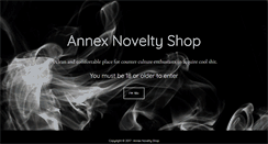 Desktop Screenshot of annexnoveltyshop.com